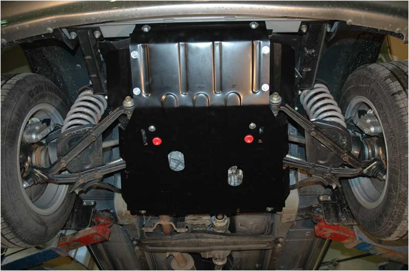 Защита картера двигателя: пластиковая, металлическая